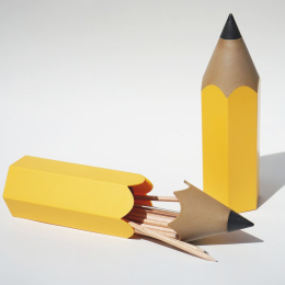 Pen Stand Pencil Yellow in the group Hobby & Creativity / Organize / Home Office at Pen Store (135848)