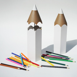 Pen Stand Pencil White in the group Hobby & Creativity / Organize / Home Office at Pen Store (135849)