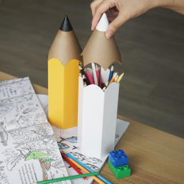 Pen Stand Pencil White in the group Hobby & Creativity / Organize / Home Office at Pen Store (135849)