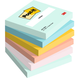 Post-it 76x76 Colour Mix Beachside 6-pack in the group Paper & Pads / Note & Memo / Post-it and notepads at Pen Store (135853)