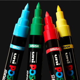 Posca Brush PC-5BR Set of 16 in the group Pens / Artist Pens / Illustration Markers at Pen Store (135921)