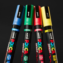 Posca Brush PC-5BR Set of 16 in the group Pens / Artist Pens / Illustration Markers at Pen Store (135921)