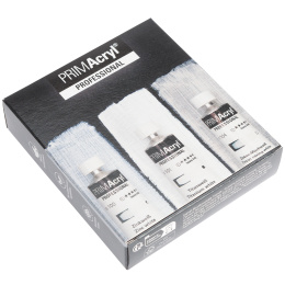 PRIMAcryl Acrylic paint 35 ml White 3-set in the group Art Supplies / Artist colours / Acrylic Paint at Pen Store (136015)