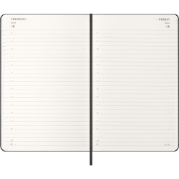 Calendar 12M Daily 2026 Hardcover Large Black in the group Paper & Pads / Planners / 12-Month Planners at Pen Store (136081)