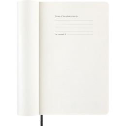 Calendar 12M Daily 2026 Softcover Large Black in the group Paper & Pads / Planners / 12-Month Planners at Pen Store (136082)