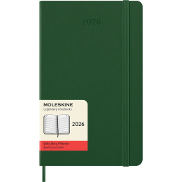 Calendar 12M Daily 2026 Hardcover Large Myrtle Green in the group Paper & Pads / Planners / 12-Month Planners at Pen Store (136083)