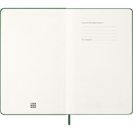 Calendar 12M Daily 2026 Hardcover Large Myrtle Green in the group Paper & Pads / Planners / 12-Month Planners at Pen Store (136083)