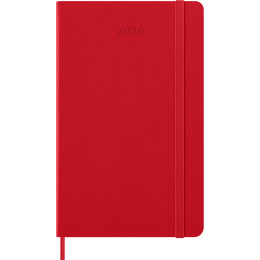 Calendar 12M Daily 2026 Hardcover Large Red in the group Paper & Pads / Planners / 12-Month Planners at Pen Store (136084)
