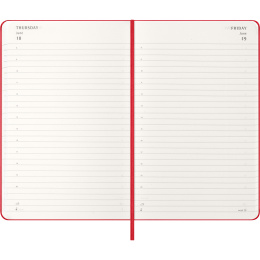 Calendar 12M Daily 2026 Hardcover Large Red in the group Paper & Pads / Planners / 12-Month Planners at Pen Store (136084)
