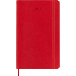 Calendar 12M Daily 2026 Softcover Large Red in the group Paper & Pads / Planners / 12-Month Planners at Pen Store (136085)
