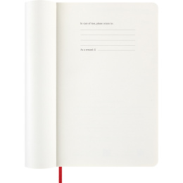 Calendar 12M Daily 2026 Softcover Large Red in the group Paper & Pads / Planners / 12-Month Planners at Pen Store (136085)