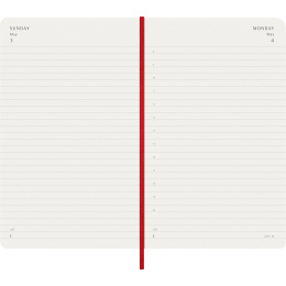 Calendar 12M Daily 2026 Softcover Large Red in the group Paper & Pads / Planners / 12-Month Planners at Pen Store (136085)