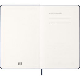 Calendar 12M Daily 2026 Hardcover Large Sapphire Blue in the group Paper & Pads / Planners / 12-Month Planners at Pen Store (136086)
