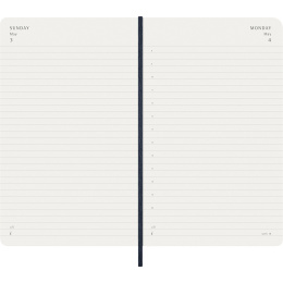 Calendar 12M Daily 2026 Softcover Large Sapphire Blue in the group Paper & Pads / Planners / 12-Month Planners at Pen Store (136087)