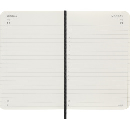 Calendar 12M Daily 2026 Softcover Pocket Black in the group Paper & Pads / Planners / 12-Month Planners at Pen Store (136091)