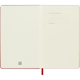 Calendar 12M Daily 2026 Hardcover Pocket Red in the group Paper & Pads / Planners / 12-Month Planners at Pen Store (136093)