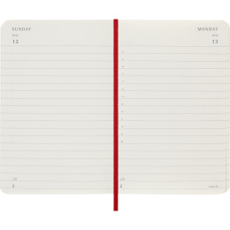Calendar 12M Daily 2026 Softcover Pocket Red in the group Paper & Pads / Planners / 12-Month Planners at Pen Store (136094)