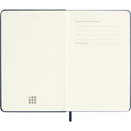 Calendar 12M Daily 2026 Hardcover Pocket Sapphire Blue in the group Paper & Pads / Planners / 12-Month Planners at Pen Store (136095)