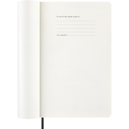 Calendar 12M Monthly 2026 Softcover Large Black in the group Paper & Pads / Planners / 12-Month Planners at Pen Store (136097)