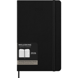 Kalender 12M Weekly Vertical PRO 2026 Hardcover Large Black in the group Paper & Pads / Planners / 12-Month Planners at Pen Store (136100)