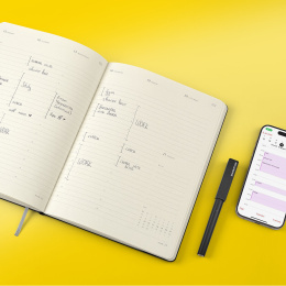 Calendar 12M M+ Digital Planner Weekly Vertical 2026 XL Black in the group Paper & Pads / Planners / 12-Month Planners at Pen Store (136102)