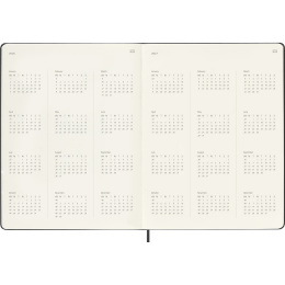 Calendar 12M M+ Digital Planner Weekly Vertical 2026 XL Black in the group Paper & Pads / Planners / 12-Month Planners at Pen Store (136102)