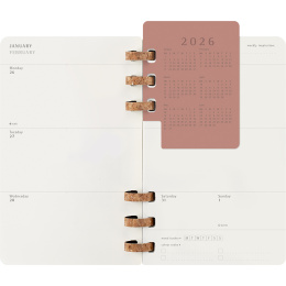 Calendar 12M Spiral Planner 2026 Large Black in the group Paper & Pads / Planners / 12-Month Planners at Pen Store (136104)