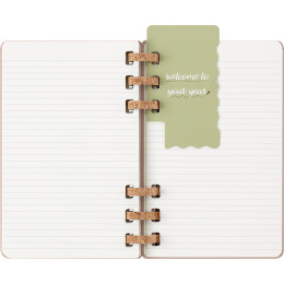 Calendar 12M Spiral Planner 2026 Large Almond in the group Paper & Pads / Planners / 12-Month Planners at Pen Store (136105)