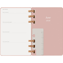 Calendar 12M Spiral Planner 2026 Large Almond in the group Paper & Pads / Planners / 12-Month Planners at Pen Store (136105)