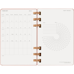 Calendar 12M Spiral Planner 2026 Large Almond in the group Paper & Pads / Planners / 12-Month Planners at Pen Store (136105)