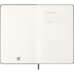 Calendar 12M Weekly Horizontal 2026 Hardcover Large Black in the group Paper & Pads / Planners / 12-Month Planners at Pen Store (136106)
