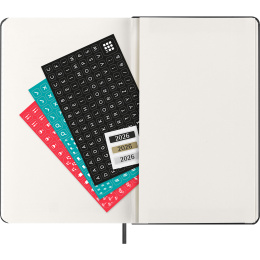 Calendar 12M Weekly Horizontal 2026 Hardcover Large Black in the group Paper & Pads / Planners / 12-Month Planners at Pen Store (136106)