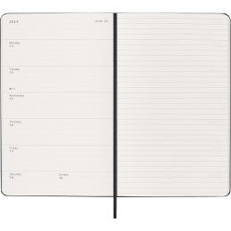Calendar 12M Weekly Notebook 2026 Hardcover Large Black in the group Paper & Pads / Planners / 12-Month Planners at Pen Store (136110)
