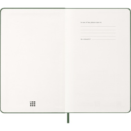 Calendar 12M Weekly Notebook 2026 Hardcover Large Myrtle Green in the group Paper & Pads / Planners / 12-Month Planners at Pen Store (136112)