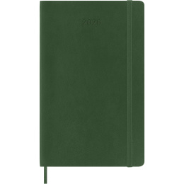Calendar 12M Weekly Notebook 2026 Softcover Large Myrtle Green in the group Paper & Pads / Planners / 12-Month Planners at Pen Store (136113)