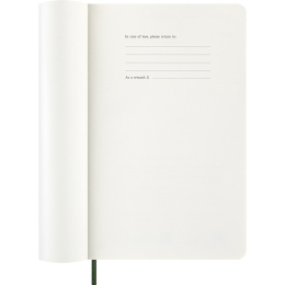Calendar 12M Weekly Notebook 2026 Softcover Large Myrtle Green in the group Paper & Pads / Planners / 12-Month Planners at Pen Store (136113)