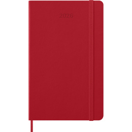 Calendar 12M Weekly Notebook 2026 Hardcover Large Red in the group Paper & Pads / Planners / 12-Month Planners at Pen Store (136115)