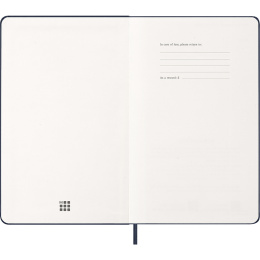 Calendar 12M Weekly Notebook 2026 Hardcover Large Sapphire Blue in the group Paper & Pads / Planners / 12-Month Planners at Pen Store (136117)