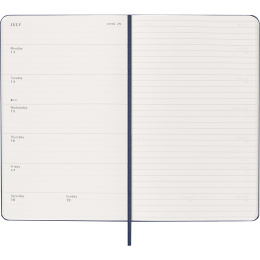 Calendar 12M Weekly Notebook 2026 Hardcover Large Sapphire Blue in the group Paper & Pads / Planners / 12-Month Planners at Pen Store (136117)