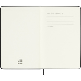 Calendar 12M Weekly Notebook 2026 Hardcover Pocket Black in the group Paper & Pads / Planners / 12-Month Planners at Pen Store (136118)