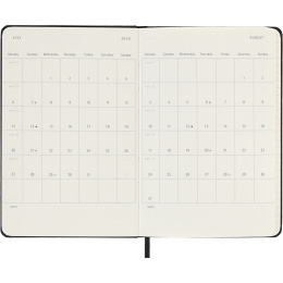 Calendar 12M Weekly Notebook 2026 Hardcover Pocket Black in the group Paper & Pads / Planners / 12-Month Planners at Pen Store (136118)