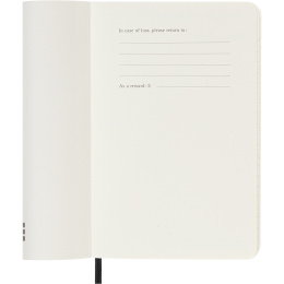 Calendar 12M Weekly Notebook 2026 Softcover Pocket Black in the group Paper & Pads / Planners / 12-Month Planners at Pen Store (136119)
