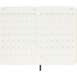 Calendar 12M Weekly Notebook 2026 Softcover Pocket Black in the group Paper & Pads / Planners / 12-Month Planners at Pen Store (136119)