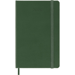 Calendar 12M Weekly Notebook 2026 Hardcover Pocket Myrtle Green in the group Paper & Pads / Planners / 12-Month Planners at Pen Store (136120)