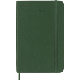 Calendar 12M Weekly Notebook 2026 Softcover Pocket Myrtle Green in the group Paper & Pads / Planners / 12-Month Planners at Pen Store (136121)