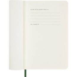 Calendar 12M Weekly Notebook 2026 Softcover Pocket Myrtle Green in the group Paper & Pads / Planners / 12-Month Planners at Pen Store (136121)