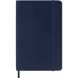 Calendar 12M Weekly Notebook 2026 Softcover Pocket Sapphire Blue in the group Paper & Pads / Planners / 12-Month Planners at Pen Store (136122)