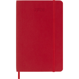 Calendar 12M Weekly Notebook 2026 Softcover Pocket Red in the group Paper & Pads / Planners / 12-Month Planners at Pen Store (136124)