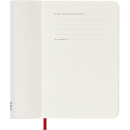 Calendar 12M Weekly Notebook 2026 Softcover Pocket Red in the group Paper & Pads / Planners / 12-Month Planners at Pen Store (136124)