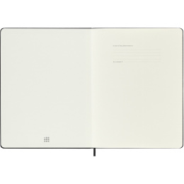 Calendar 12M Weekly Notebook 2026 Hardcover XL Black in the group Paper & Pads / Planners / 12-Month Planners at Pen Store (136126)